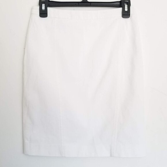 Akris Punto White Zip Up Casual Cotton Skirt Sz 4,All Products : American Fashion Style Bags On Sale